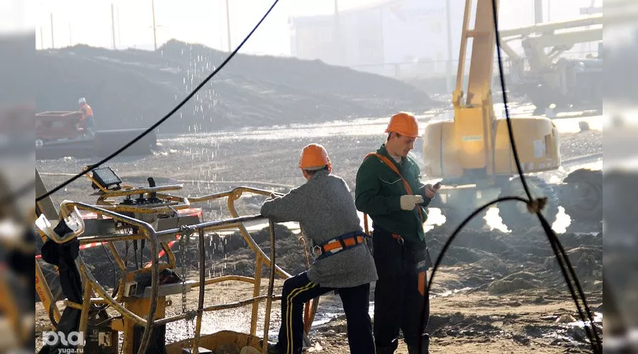 Строительство олимпийских объектов в Сочи &copy;&nbsp;Ирина Лукьяшко. ЮГА.ру