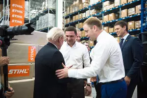 Открытие логистического комплекса компании Stihl в Краснодаре &copy;&nbsp;Фото Елены Синеок, Юга.ру