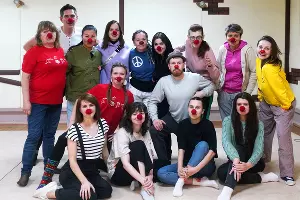 Студенты «Школы медицинских клоунов» Краснодара, Сочи и Ростова-на-Дону &copy;&nbsp;Фото Алены Лебедько, предоставлено АНО &laquo;ЛенЗдравКлоун&raquo;