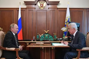 Владимир Путин и Владимир Васильев &copy;&nbsp;Фото с сайта kremlin.ru