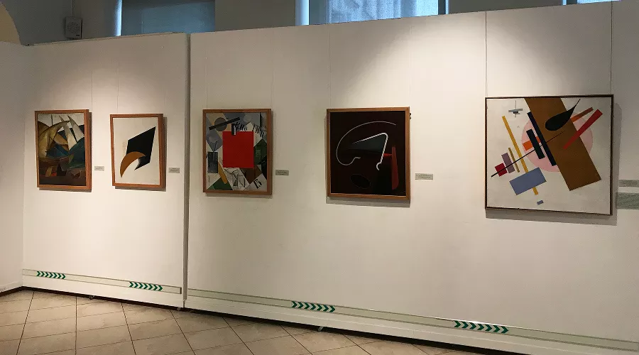 Выставка «Авангард. Русский космизм» &copy;&nbsp;Фото Антона Быкова