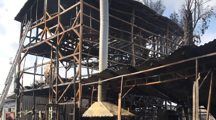 Пожар в Сочи 30 июля 2018 года &copy;&nbsp;Фото пресс-службы СУ СК РФ по Краснодарскому краю