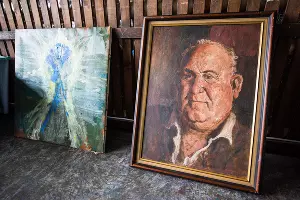 В мастерской Алексея Паршкова &copy;&nbsp;Фото Елены Синеок, Юга.ру