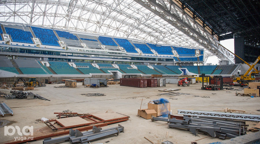 Комиссия ФИФА посетила стадион «Фишт» в Сочи  © Фото Нины Зотиной, Юга.ру