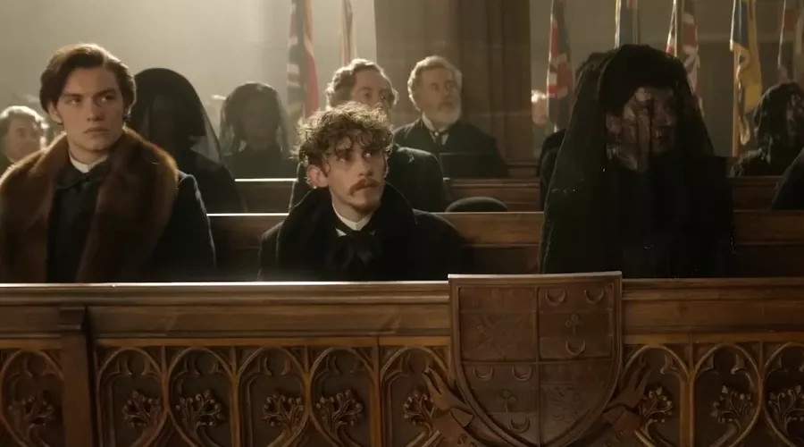 Кадр из трейлера к сериалу «Дома Гиннесса» &copy;&nbsp;Скриншот видео с Rutube-канала &laquo;Melor Film&raquo;