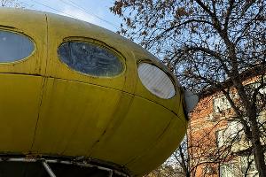 Дом Futuro в Краснодаре, декабрь 2025 года © Фото Марины Солошко, Юга.ру