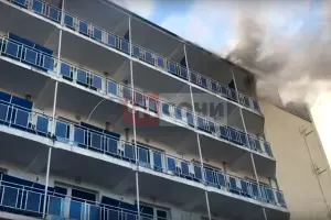  &copy;&nbsp;Скриншот видео из ВК-паблика &laquo;ЧП Сочи&raquo;, vk.com/chpsochi