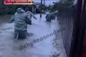  &copy;&nbsp;Скриншот видео из телеграм-канала &laquo;ЧП Краснодара&raquo;, t.me/chpkrasnodara