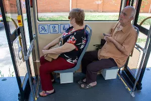 В Краснодаре вышли на маршрут новые трамваи &copy;&nbsp;Фото Дмитрия Пославского, Юга.ру