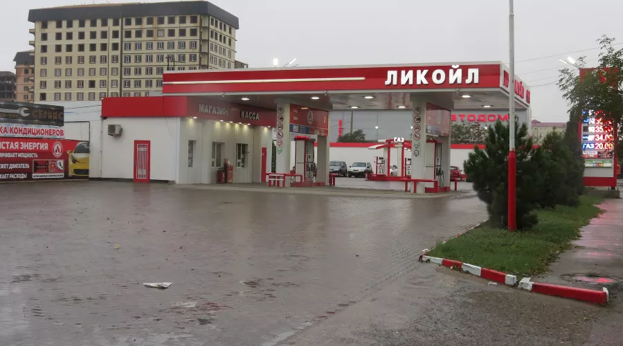 Заправка в Махачкале &copy;&nbsp;Фото с сайта 2gis.ru