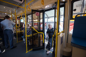 Презентация нового трамвая в Краснодаре © Фото Елены Синеок, Юга.ру