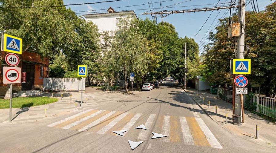 Участок улицы, по которому будет ограничено движение © «Яндекс.Карты», https://yandex.ru/