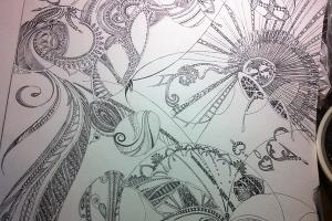 Эскизы Сандро Масманиди &copy;&nbsp;Фото из архива Сандро Масманиди