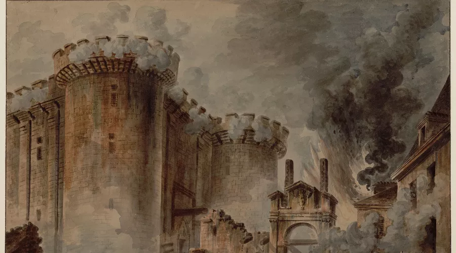 Взятие Бастилии, 14 июля 1789 года &copy;&nbsp;Изображение является общественным достоянием