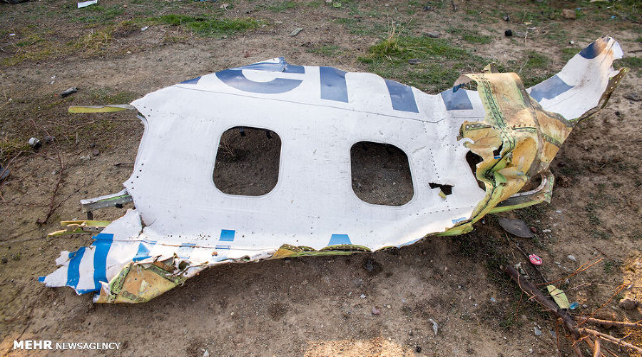 Место крушения самолета © Фото Aref Fathi, Mehr News Agency, (CC BY 4.0)