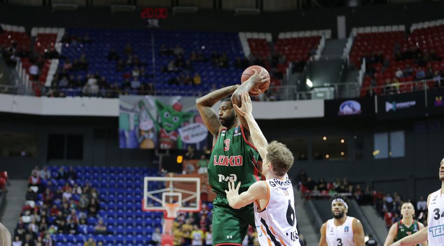 Матч Еврокубка «Локомотив-Кубань» — «Ульм» © Фото пресс-службы ПБК «Локомотив-Кубань»