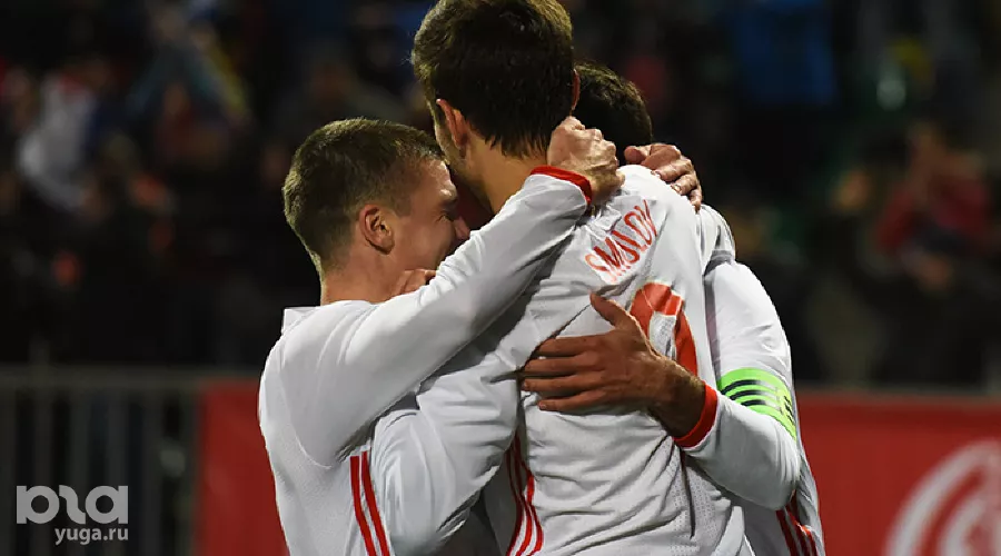 Сборная России обыграла Португалию в товарищеском матче в Краснодаре &copy;&nbsp;Елена Синеок, ЮГА.ру