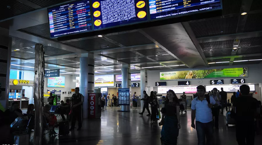 Аэропорт Минеральные Воды &copy;&nbsp;Фото Елены Синеок, Юга.ру