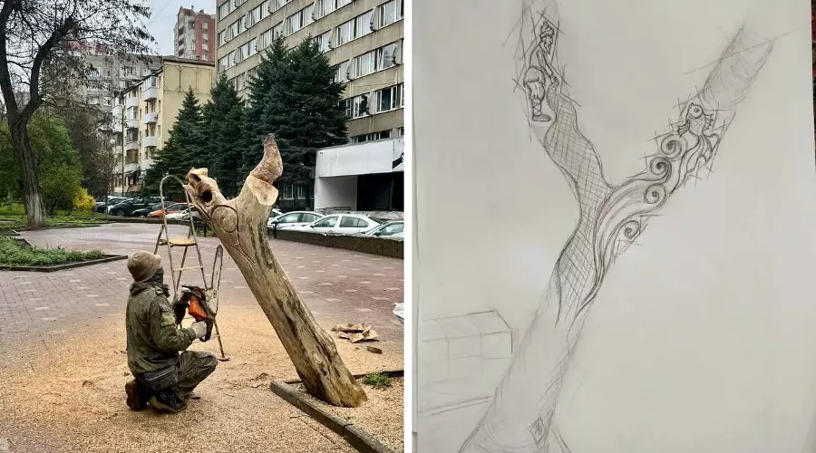  &copy;&nbsp;Скриншоты фото из телеграм-канала главы Ростова Александра Скрябина