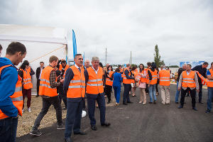 Открытие клиентского центра «Еврохим» в станице Старовеличковской © Фото Елены Синеок, Юга.ру