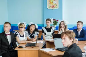 1 сентября в станице Динской &copy;&nbsp;Фото Антона Быкова, Юга.ру