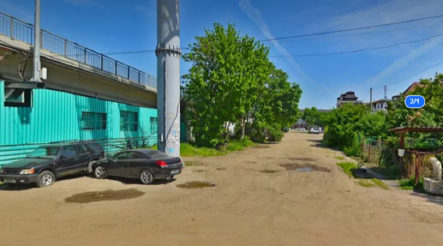 Пересечение улиц Садовой и Ипподромной  &copy;&nbsp;Скриншот yandex.ru/maps, панорама 2021 года