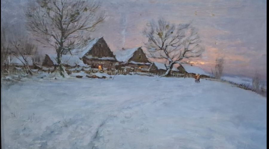 Работа Александра Куземки &copy;&nbsp;Скриншот фото, предоставленного Ольгой Трапицыной