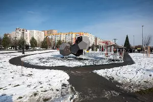 Новая аллея в Юбилейном микрорайоне Краснодара &copy;&nbsp;Фото Елены Синеок, Юга.ру