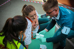 Соревнования по оказанию первой помощи в КубГМУ © Фото пресс-службы КубГМУ