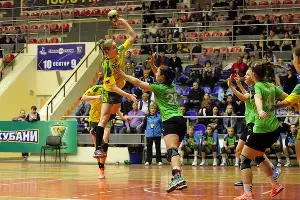 Матч чемпионата России ГК «Кубань» — «АГУ-Адыиф» &copy;&nbsp;Фото пресс-службы ГК &laquo;Кубань&raquo;