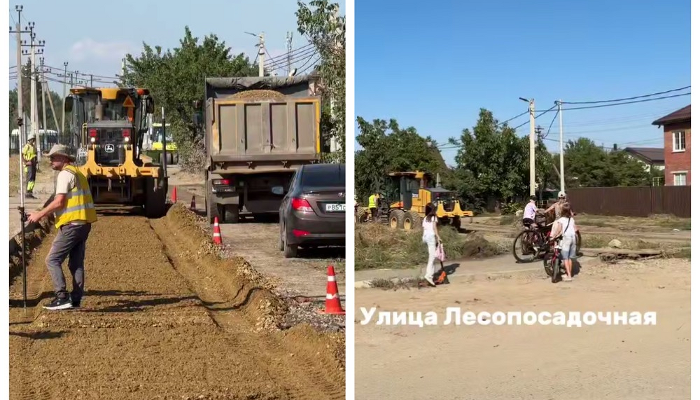 В&nbsp;Краснодаре начали ремонтировать объездные дороги у&nbsp;Западного обхода