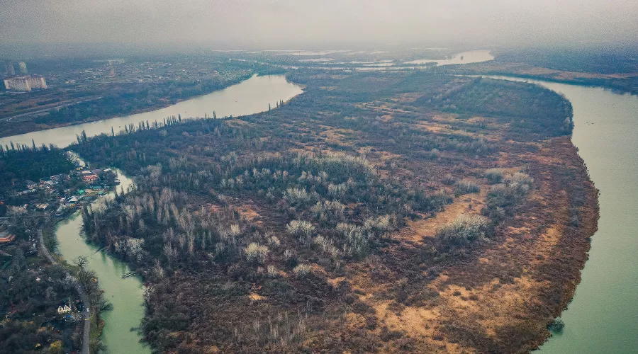Большой остров в Краснодаре &copy;&nbsp;Фото Антона Быкова, Юга.ру