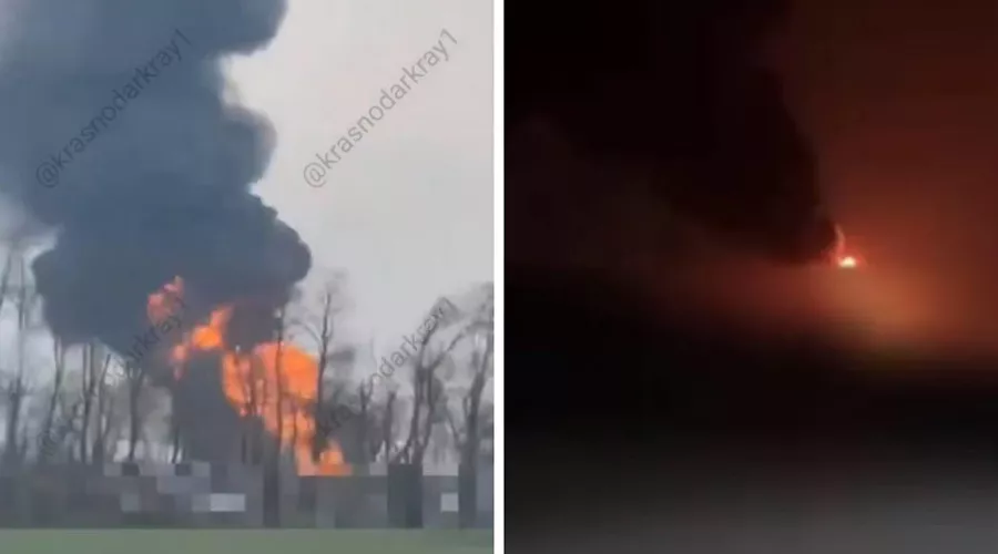  &copy;&nbsp;Скриншоты видео из телегра-каналов &laquo;Краснодар и край&raquo; и &laquo;ТК Краснодар&raquo;