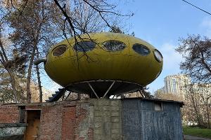 Дом Futuro в Краснодаре, декабрь 2025 года © Фото Марины Солошко, Юга.ру