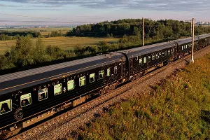 Фирменный поезд «Ночной экспресс»  &copy;&nbsp;Скриншот публикации в телеграм-канале &laquo;Афиша Краснодара&raquo;, T.me/afisha_krr