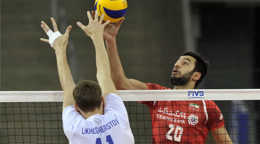 Матч сборных России и Ирана &copy;&nbsp;Фото с сайта worldleague.2017.fivb.com