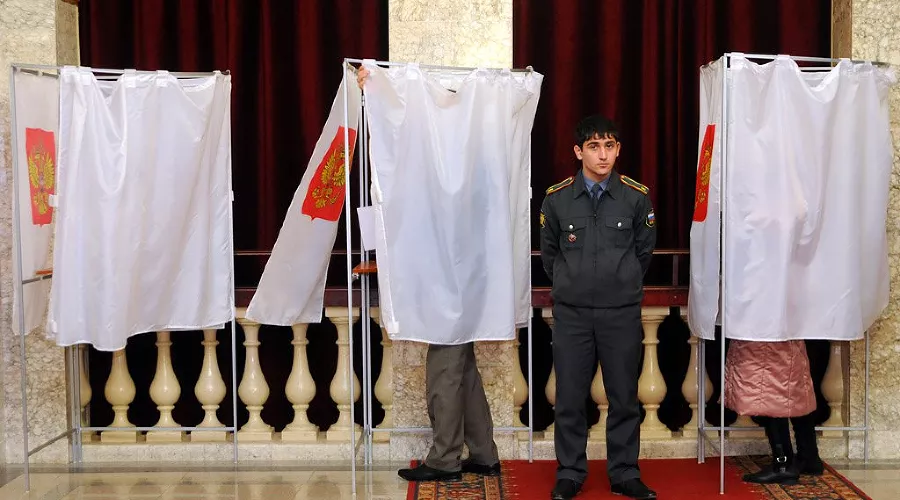 Выборы в Госдуму в Краснодаре &copy;&nbsp;Елена Синеок. ЮГА.ру