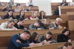 «Тотальный диктант» в Краснодаре  &copy;&nbsp;Фото Евгения Резника, Юга.ру