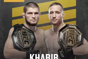 Хабиб Нурмагомедов и Джастин Гейджи &copy;&nbsp;Фото со страницы instagram.com/ufc