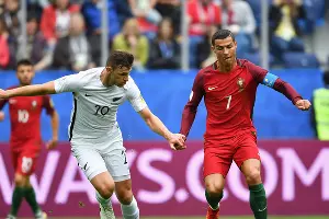 Матч Кубка конфедераций между сборными Новой Зеландии и Португалии &copy;&nbsp;Фото с сайта ru.fifa.com