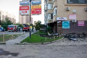 В Краснодаре в ночном пожаре в многоэтажке сгорело 64 квартиры &copy;&nbsp;Фото Дмитрия Пославского, Юга.ру