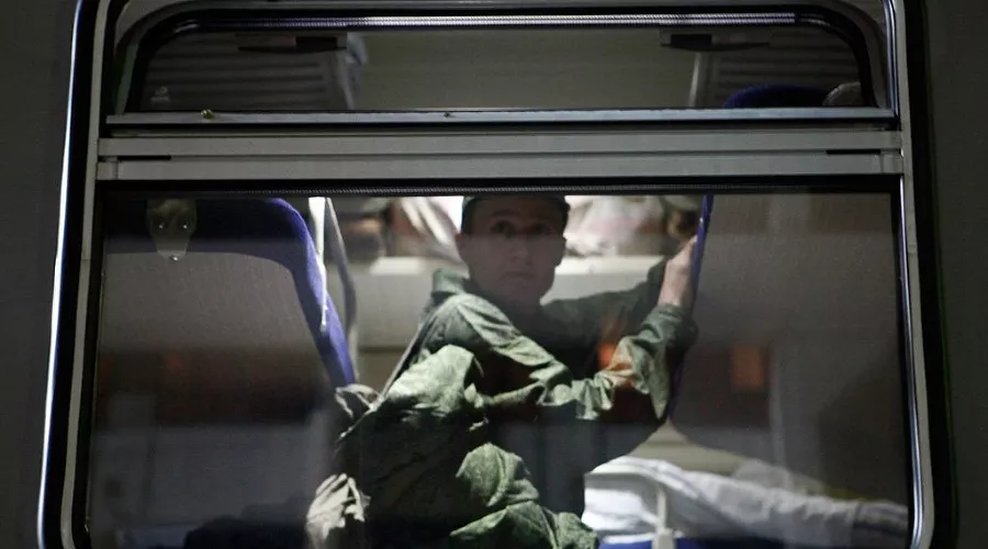 Первые кубанские призывники отправлены на службу &copy;&nbsp;Влад Александров. ЮГА.ру