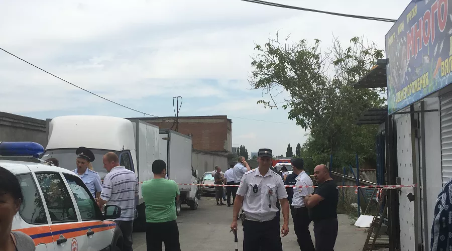 Место ЧП &copy;&nbsp;Фото Марии Строителевой, Юга.ру