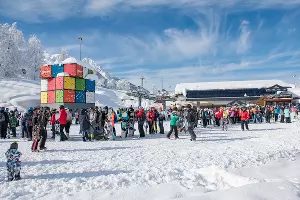 Горнолыжный курорт &laquo;Роза Хутор&raquo; &copy;&nbsp;Фото Екатерины Лызловой, Юга.ру
