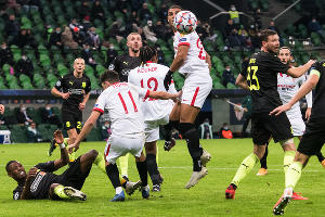 Матч «Краснодар» — «Севилья», Краснодар, 25 ноября 2020 года &copy;&nbsp;Фото Елены Синеок, Юга.ру