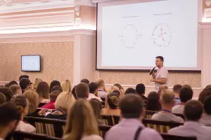 Мастер-класс Романа Тарасенко в рамках Alfa Business Week &copy;&nbsp;Фото предоставлено организаторами