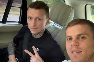 Павел Мамаев и Александр Кокорин &copy;&nbsp;Фото со страницы instagram.com/alana_mamaeva