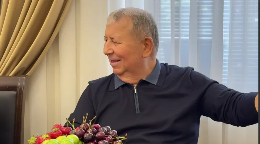 Магомед-Султан Магомедов &copy;&nbsp;Скриншот видео из телеграм-канала &laquo;Магомед-Султан Магомедов&raquo;