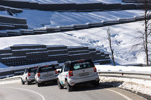 Тест-драйв SKODA Yeti в Красной Поляне &copy;&nbsp;Фото Елены Синеок, Юга.ру