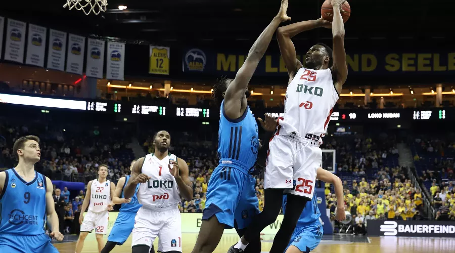 Матч Еврокубка «Альба» — «Локомотив-Кубань» &copy;&nbsp;Фото пресс-службы ПБК &laquo;Локомотив-Кубань&raquo;